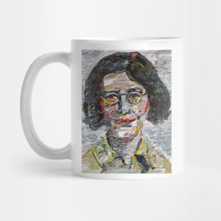 SIMONE WEIL acrylic portrait Mug